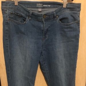 NY and Company Soho Skinny Crop Jeans 12